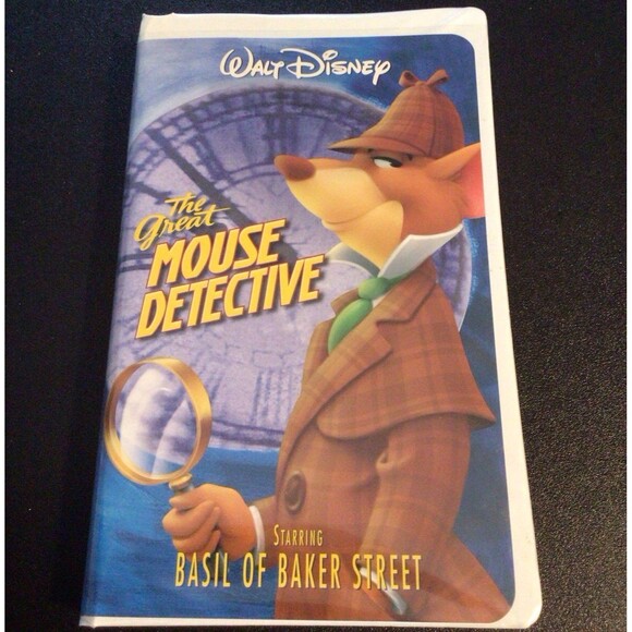 Disney Other - THE GREAT MOUSE DETECTIVE WALT DISNEY MOVIE VHS Cassette Tape-Vintage